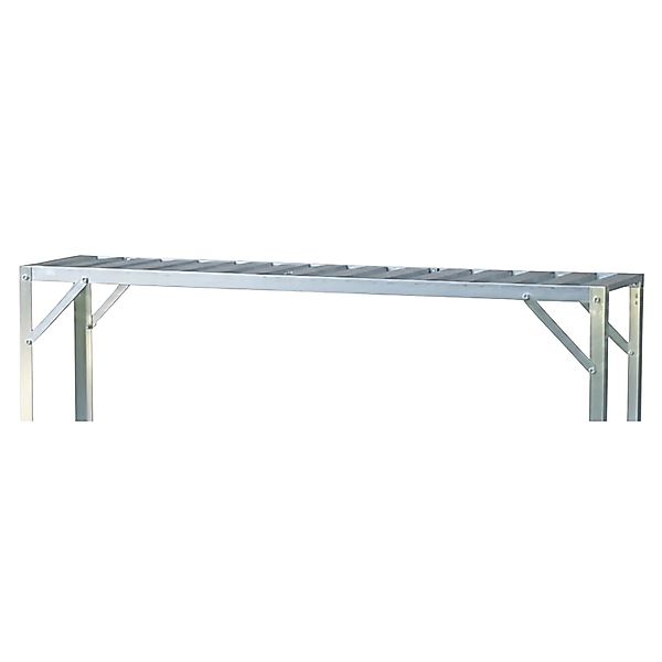 Halls Top Regal für Standalone-Tisch 121 cm x 26 cm Alu günstig online kaufen