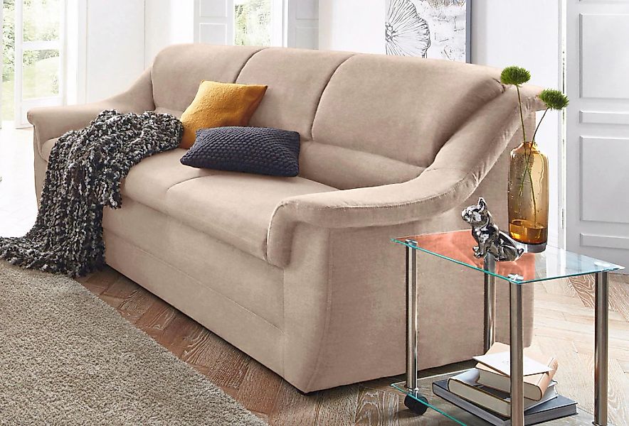 DOMO collection 3-Sitzer "Lale formschönes und komfortables Sofa, zeitlos u günstig online kaufen