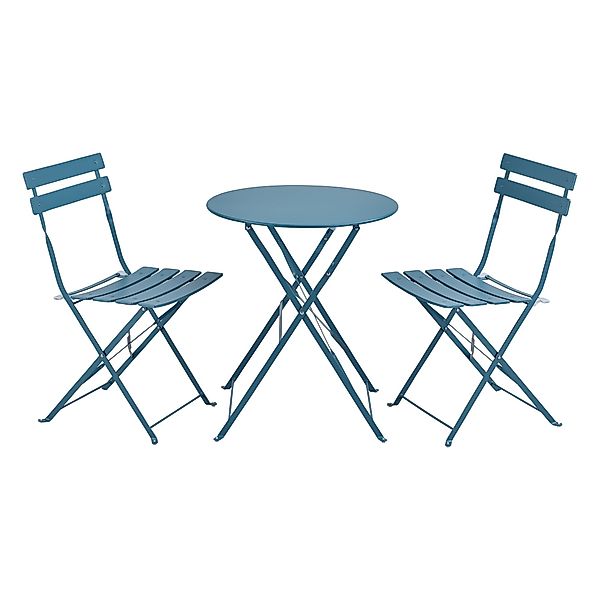 en.casa Balkonset, (3-tlg., Tisch mit 2 günstig online kaufen