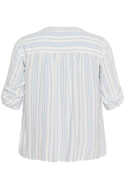 KAFFE Curve Langarmbluse Langarm-Bluse KCmille Große günstig online kaufen