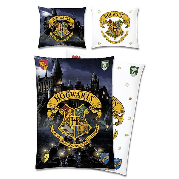 BERONAGE Kinderbettwäsche Harry Potter Hogwarts Bettwäsche günstig online kaufen
