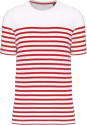 Kariban Rundhalsshirt T-Shirt im Marine-Stil mit günstig online kaufen