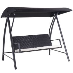 Outsunny Hollywoodschaukel Gartenschaukel günstig online kaufen