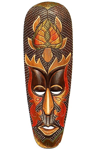 Wogeka Wanddekoobjekt Wand-Maske Gold Schildkröte 50 günstig online kaufen
