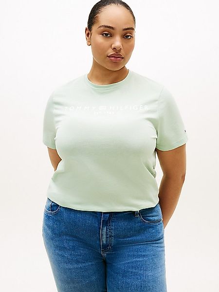 Tommy Hilfiger Curve T-Shirt CRV REG CORP LOGO C-NK SS in großen Größen günstig online kaufen