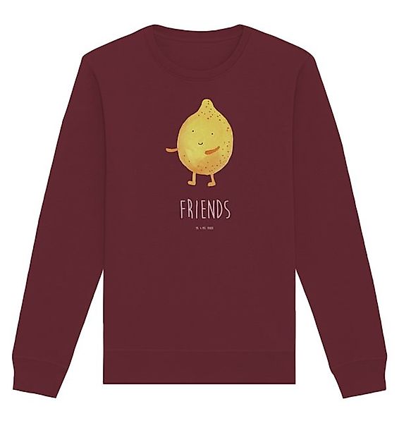 Mr. & Mrs. Panda Longpullover Größe M Beste Freunde Zitrone - Burgundy - Ge günstig online kaufen