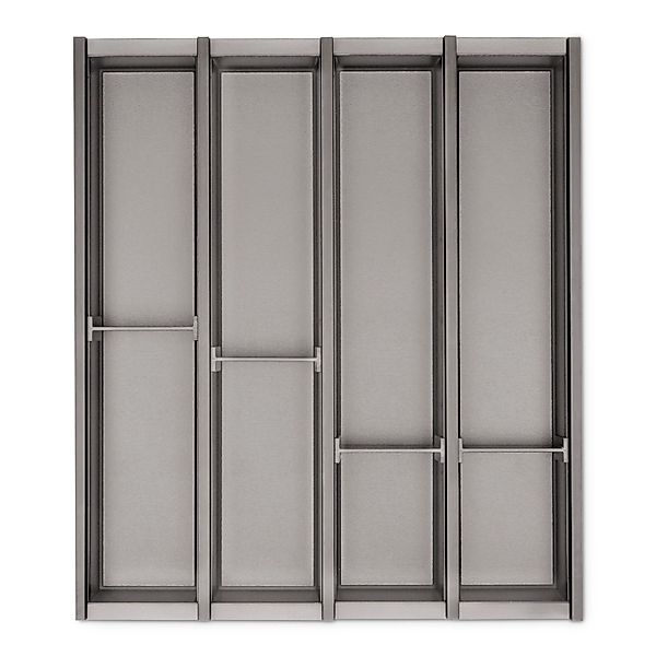 SOTECH Cuisio Besteckeinsatz Höhe 55 mm Transluzent Graphitgrau Für Blum Le günstig online kaufen