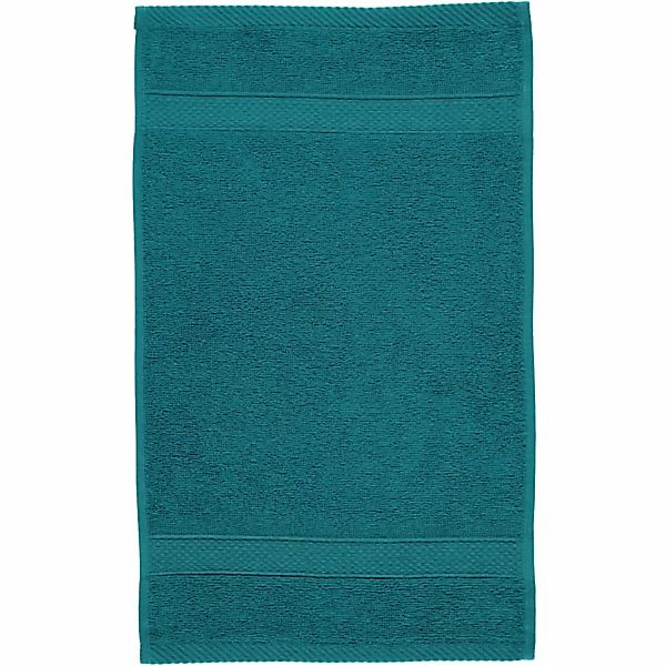 Egeria Diamant - Farbe: dark turquoise - 464 (02010450) - Gästetuch 30x50 c günstig online kaufen