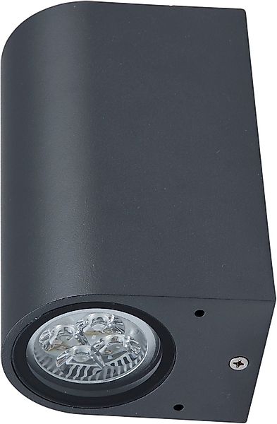 HEITRONIC Außen-Wandleuchte Ambos, ohne Leuchtmittel, Wandlampe, günstig online kaufen