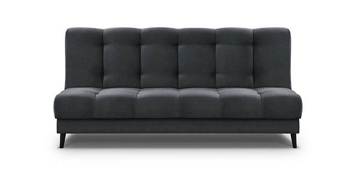 Beautysofa 3-Sitzer Polstersofa Nancy im Skandinavischen Stil, mit Schlaffu günstig online kaufen