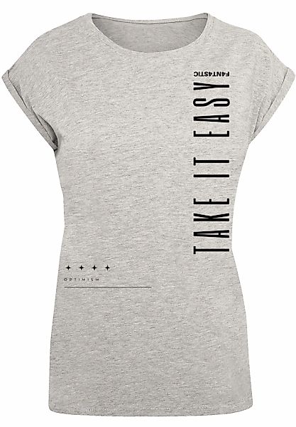 F4NT4STIC T-Shirt "PLUS SIZE Take It Easy", Print günstig online kaufen
