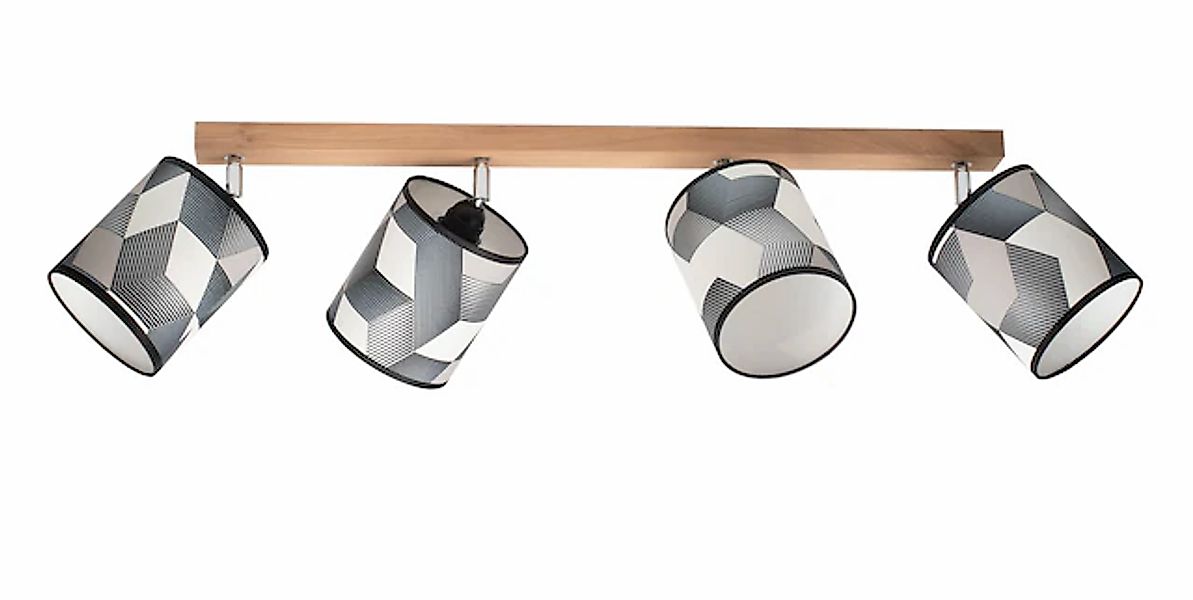 BRITOP LIGHTING Deckenleuchte »ESPACIO«, 4 flammig, Leuchtmittel E27   ohne günstig online kaufen