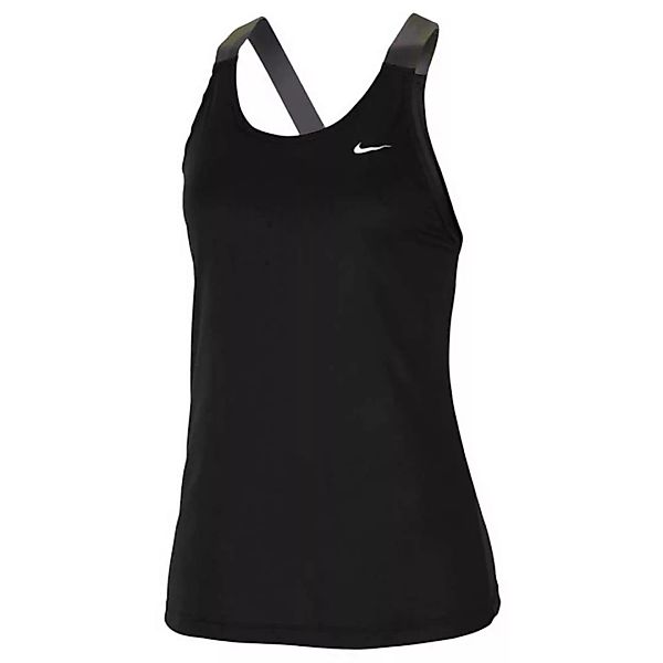 Nike Pro Ärmelloses T-shirt XS Black / White günstig online kaufen