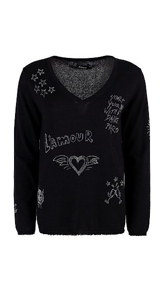 Grace V-Ausschnitt-Pullover günstig online kaufen