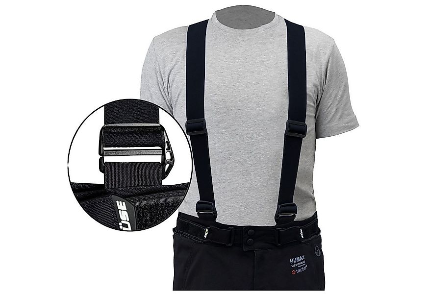 Büse Motorradhose Büse Hosenträger mit Haken Schwarz günstig online kaufen