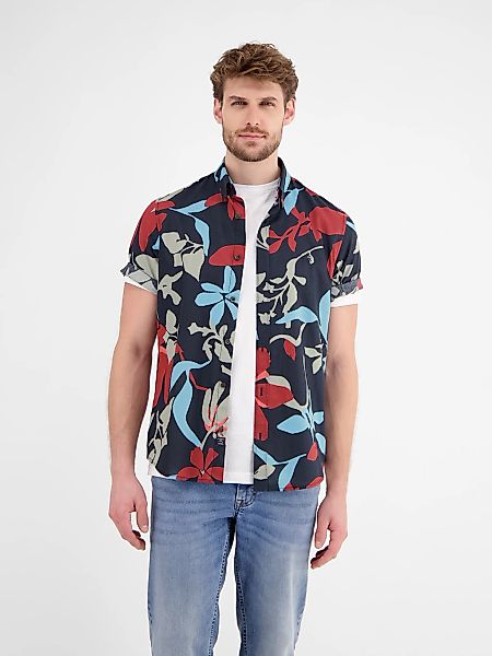 LERROS Kurzarmhemd "Sommerhemd in Hawaiian-Style" günstig online kaufen