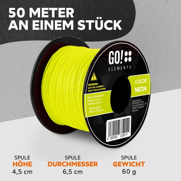 GO!elements Nano Cord - 0,75mm Seil günstig online kaufen