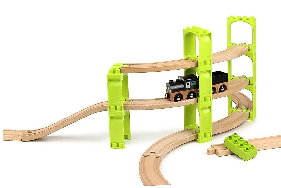 Neue Freunde Spielzeugeisenbahn-Erweiterung Noppi Eisenbahn, (Klemmbaustein günstig online kaufen