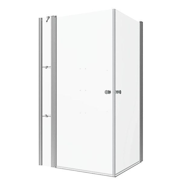 Aquabatos Dusche Duschkabine Höhe 185 cm Eckeinstieg Duschabtrennung mit Dr günstig online kaufen