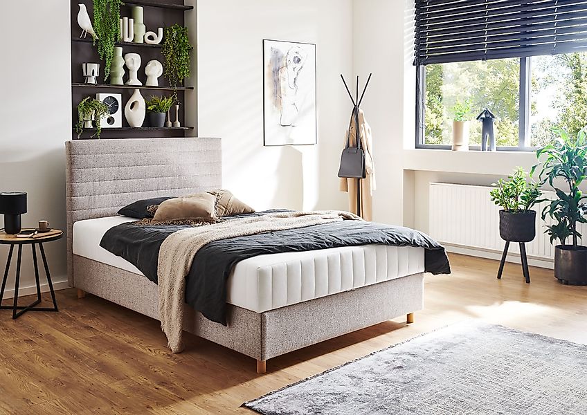 ATLANTIC home collection Stauraumbett "Josie" mit Taschen-Federkernmatratze günstig online kaufen