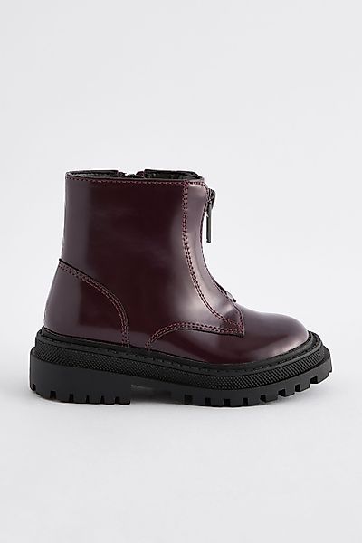 Next Stiefel mit Frontreißverschluss, weite Passform günstig online kaufen