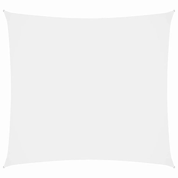 Sonnensegel Oxford Gewebe Quadratisch 3,6x3,6 M Weiß günstig online kaufen