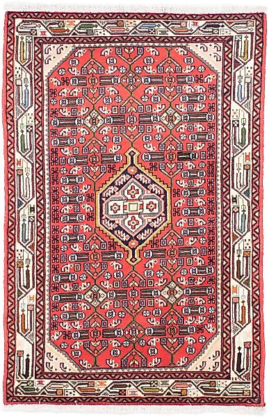 morgenland Orientteppich »Perser - Nomadic - 148 x 102 cm - rot«, rechtecki günstig online kaufen