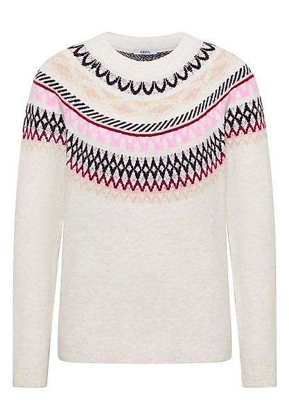 CECIL Strickpullover Cosy norwegian jacquard günstig online kaufen