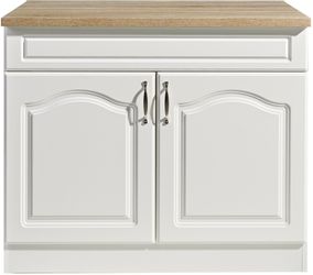 wiho Küchen Spülenschrank "Linz" 100 cm breit, in Landhaus-Optik günstig online kaufen