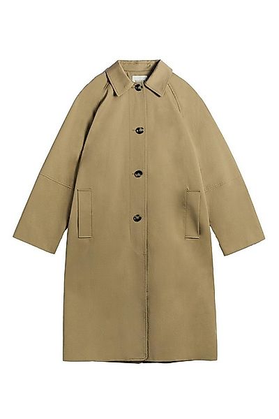 Bhoem Kurzmantel Oversized-Trenchcoat aus Baumwolle (1-tlg) günstig online kaufen