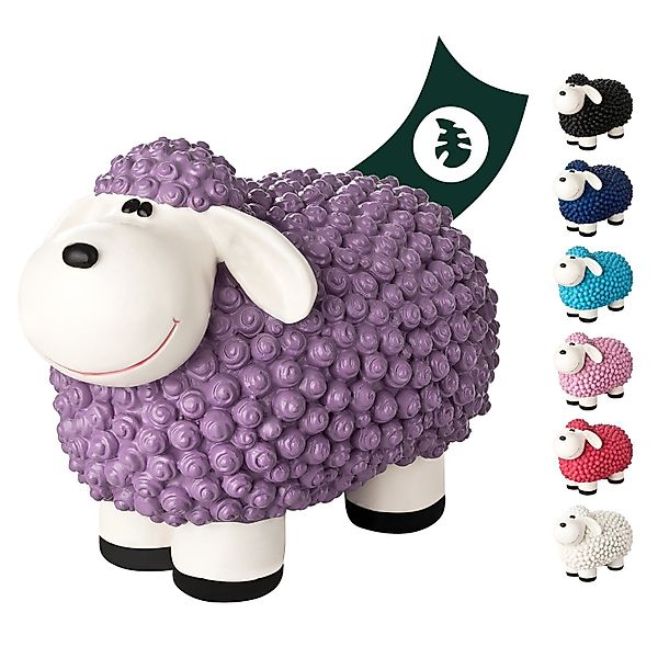 VERDOBA Gartenfigur Bunte Mini Schafe Gartenfiguren, günstig online kaufen