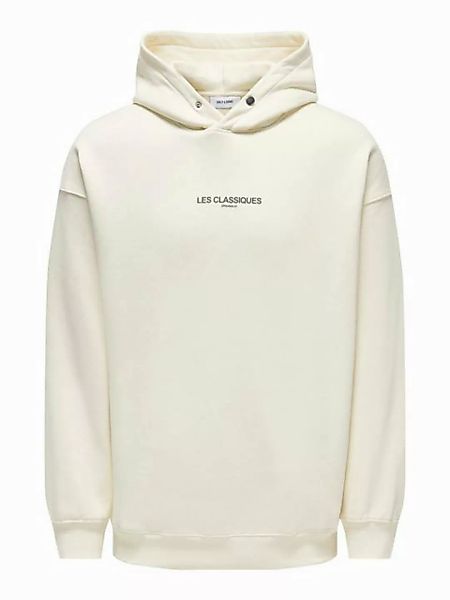 ONLY & SONS Strickpullover Hoodie langarm locker geschnitten Kapuzenpullove günstig online kaufen