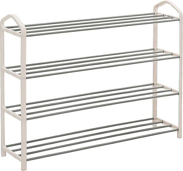 Woltu Schuhregal, 1-tlg., Ablage Ständerregale 4 Schicht für 16 Paare Schuh günstig online kaufen