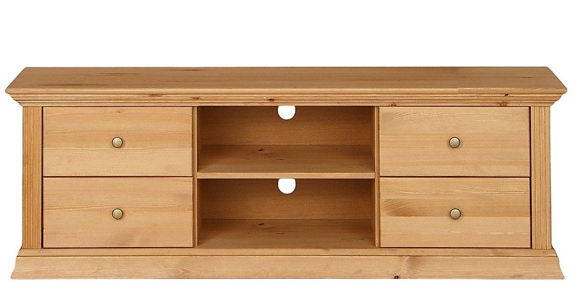 Clever-Moebel TV-Schrank TV Lowboard aus Kiefernholz günstig online kaufen