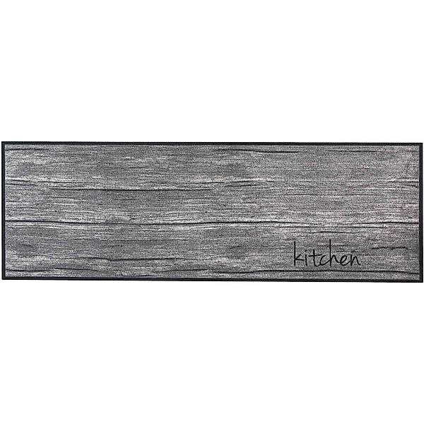 Küchenläufer Kitchen Wood Grey 50 cm x 150 cm günstig online kaufen