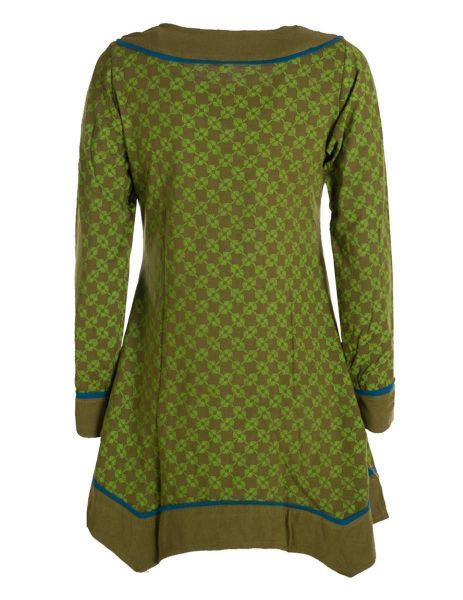 Vishes Tunikakleid Langarm Damen Tunika Shirt-Kleid günstig online kaufen