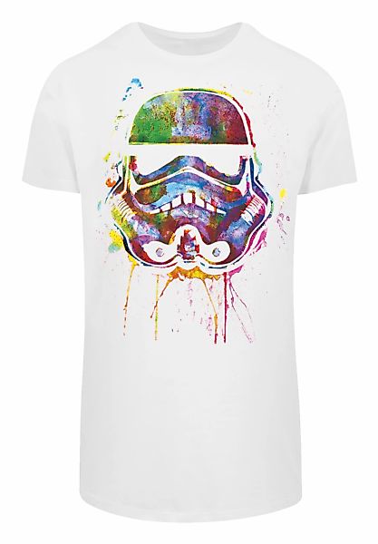 F4NT4STIC Kurzarmshirt "F4NT4STIC Herren Stormtrooper Paint Splats with Sha günstig online kaufen