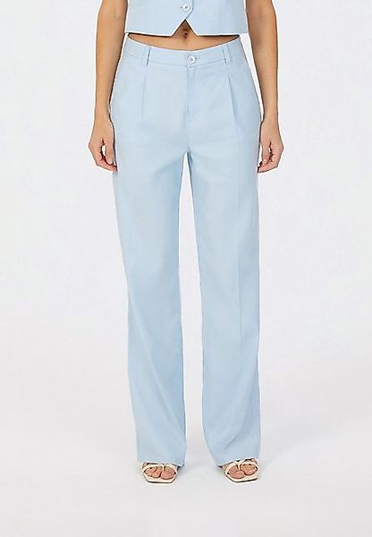 MARC AUREL Bügelfaltenhose aus Leinenmischung günstig online kaufen