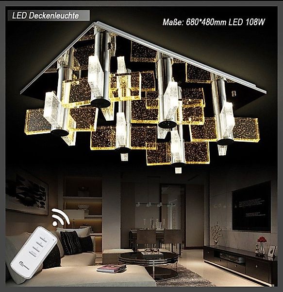 Euroton LED Deckenleuchte LED Kristalleuchten klare günstig online kaufen