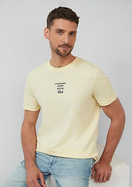 s.Oliver Kurzarmshirt T-Shirt T-Shirt mit Artwork günstig online kaufen