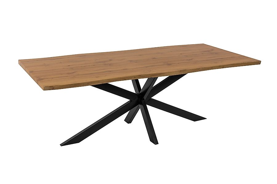 Loreno® Esstisch Josy, verschiedene Holz-Optik, Baumkante, günstig online kaufen
