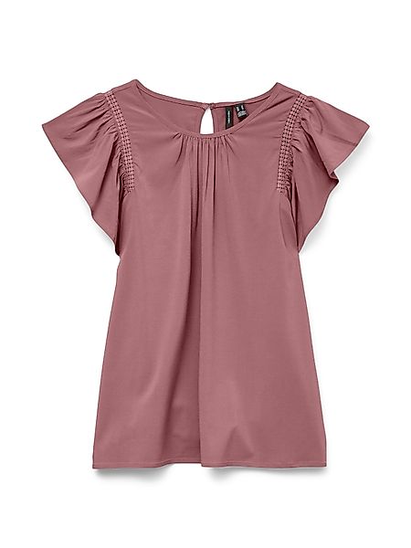 Vero Moda Kurzarmbluse VMBELLA SS LACE günstig online kaufen
