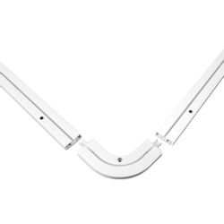 SN DECO GROUP Gardinenschiene "Innenbogen für Vorhangschiene SH" 1 läufig-l günstig online kaufen