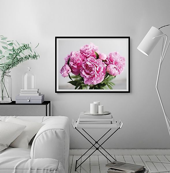 queence Bild »Linn«, Blumen, gerahmt, Rosen günstig online kaufen