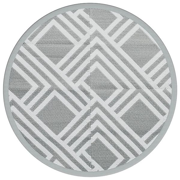 vidaXL Outdoorteppich Grau 160 Cm Pp 2007916 günstig online kaufen