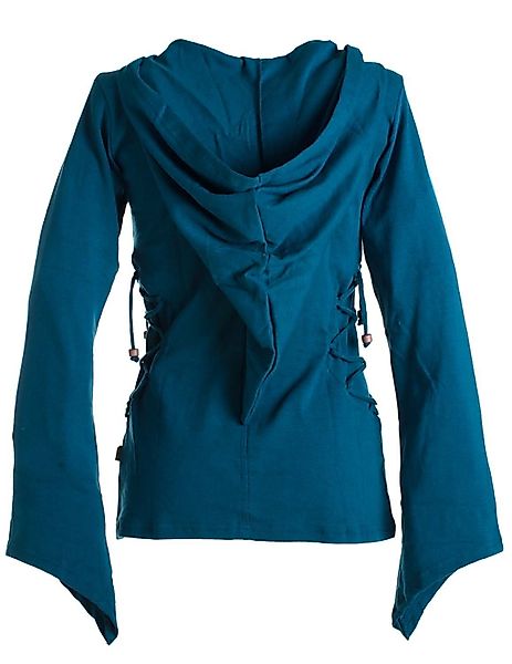 Vishes Kapuzenshirt Elfenshirt Zipfelkapuze und Bändern günstig online kaufen