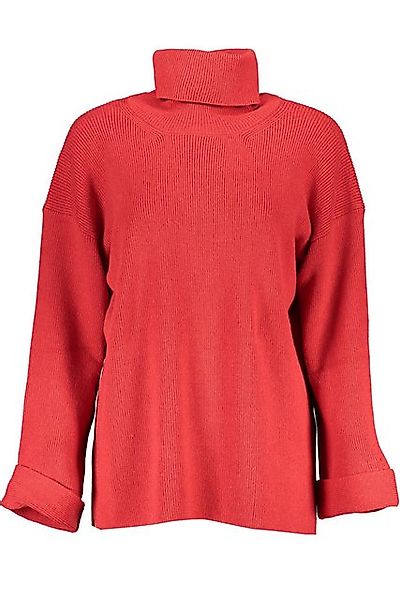 Gant Strickpullover Eleganter Damenpullover in Rot – Langarm mit Rollkragen günstig online kaufen