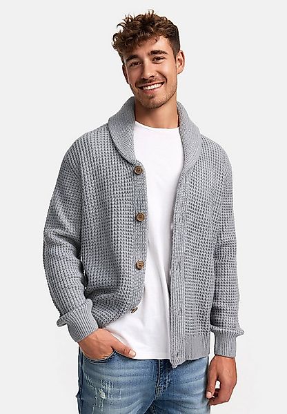 Indicode Strickjacke Herren INBrandox Herrenstrickjacke günstig online kaufen