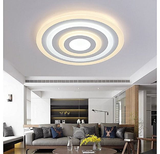 Euroton LED Deckenleuchte LED Deckenleuchte Deckenlampe 80*65*9 Fernbedienu günstig online kaufen