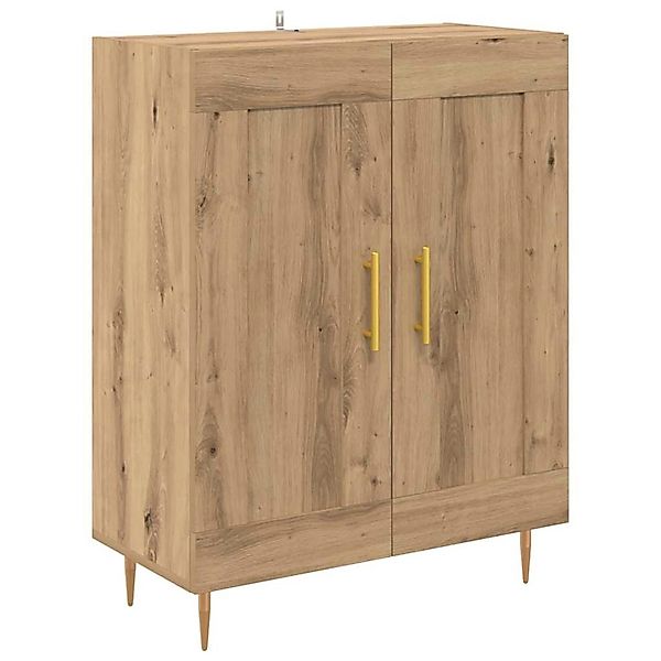 vidaXL Sideboard Artisan-Eiche 69,5 x 34 x 90 cm Verbundholz und Eisen 8815 günstig online kaufen